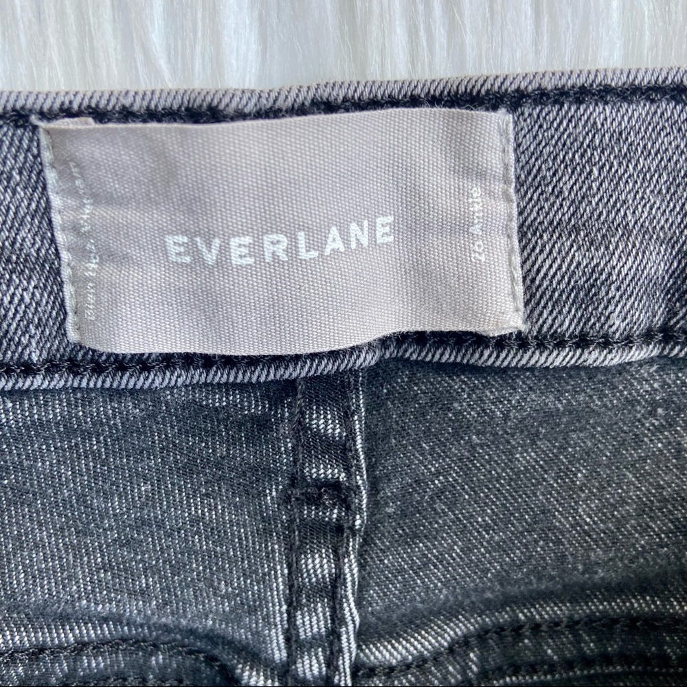 - Everlane Smokey Grey High Rise Skinny Ankle Jeans - Picture 8 of 9